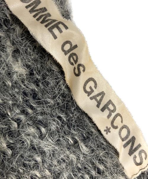 COMME des GARCONS（コムデギャルソン）COMME des GARCONS (コムデギャルソン) 切替カーディガン ブラック×グレー サイズ:不明の古着・服飾アイテム