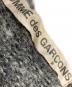 中古・古着 COMME des GARCONS (コムデギャルソン) 切替カーディガン ブラック×グレー サイズ:不明：8000円