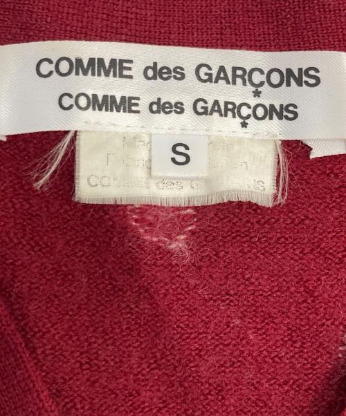 COMME des GARCONS COMME des GARCONS（コムデギャルソン コムデギャルソン）COMME des GARCONS COMME des GARCONS (コムデギャルソン コムデギャルソン) ドット カーディガン レッド サイズ:Sの古着・服飾アイテム