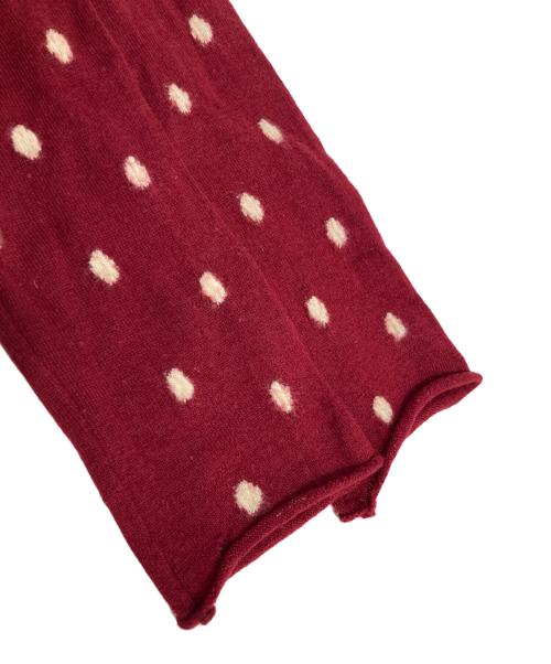 COMME des GARCONS COMME des GARCONS（コムデギャルソン コムデギャルソン）COMME des GARCONS COMME des GARCONS (コムデギャルソン コムデギャルソン) ドット カーディガン レッド サイズ:Sの古着・服飾アイテム