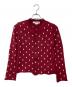 COMME des GARCONS COMME des GARCONS（コムデギャルソン コムデギャルソン）の古着「ドット カーディガン」｜レッド