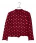COMME des GARCONS COMME des GARCONS (コムデギャルソン コムデギャルソン) ドット カーディガン レッド サイズ:S：10000円