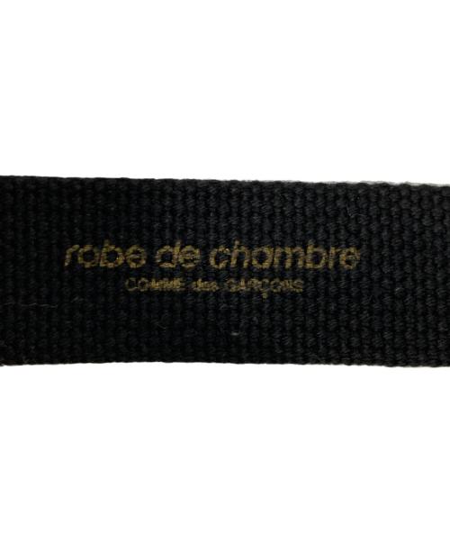 ROBE DE CHAMBRE COMME DES GARCONS（ローブドシャンブル コムデギャルソン）ROBE DE CHAMBRE COMME DES GARCONS (ローブドシャンブル コムデギャルソン) ガチャベルト ブラックの古着・服飾アイテム