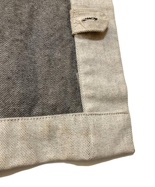 LEVI'S（リーバイス）LEVI'S (リーバイス) デニムロングコート ホワイト サイズ:不明の古着・服飾アイテム