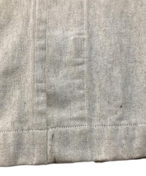 LEVI'S（リーバイス）LEVI'S (リーバイス) デニムロングコート ホワイト サイズ:不明の古着・服飾アイテム