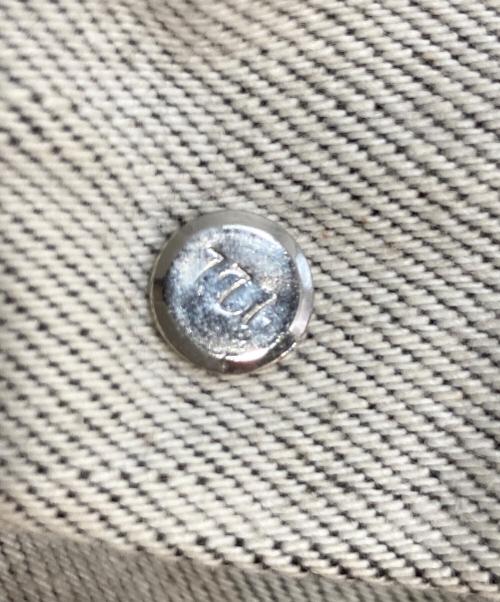 LEVI'S（リーバイス）LEVI'S (リーバイス) デニムロングコート ホワイト サイズ:不明の古着・服飾アイテム