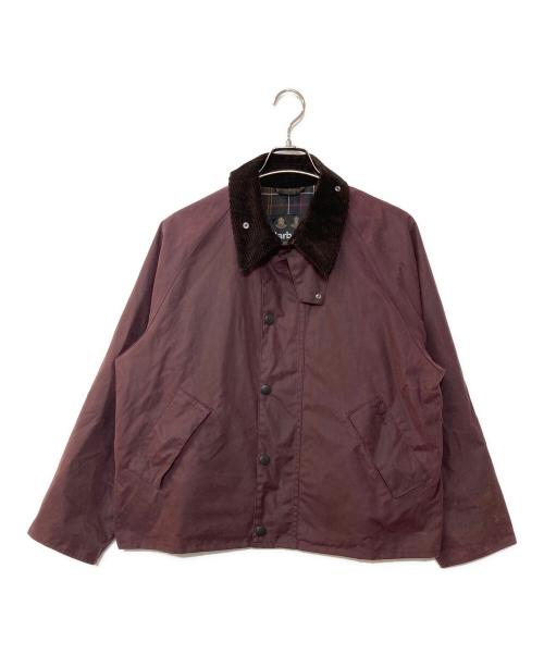 Barbour（バブアー）Barbour (バブアー) TRANSPORT ワックス ショート ジャケット ボルドー サイズ:34の古着・服飾アイテム