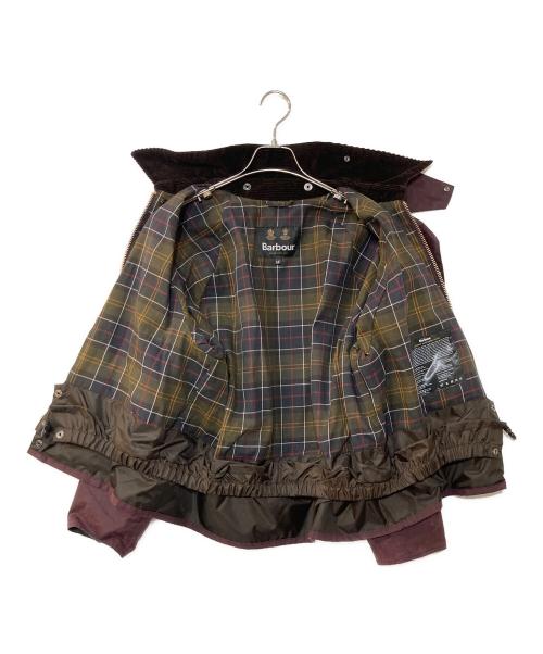 Barbour（バブアー）Barbour (バブアー) TRANSPORT ワックス ショート ジャケット ボルドー サイズ:34の古着・服飾アイテム