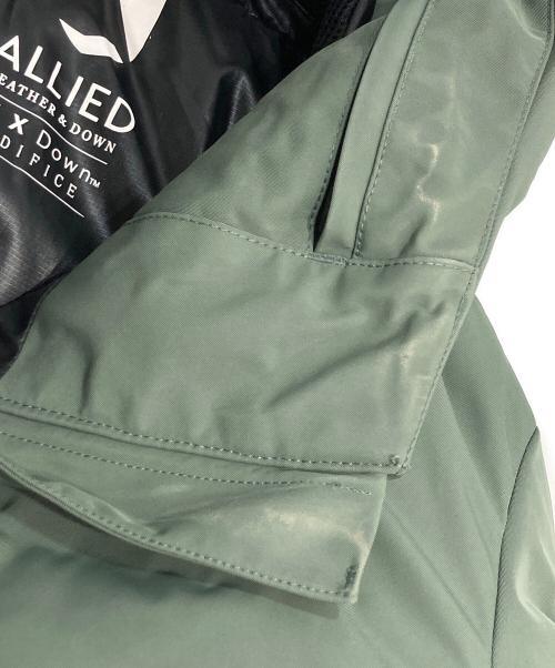 EDIFICE（エディフィス）EDIFICE (エディフィス) ダウンジャケット グリーン サイズ:Mの古着・服飾アイテム