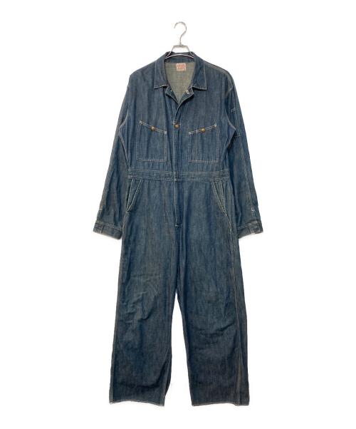 FULLCOUNT（フルカウント）FULLCOUNT (フルカウント) デニムオールインワン インディゴ サイズ:40の古着・服飾アイテム