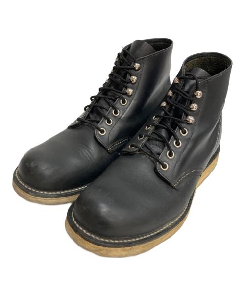 RED WING（レッドウィング）RED WING (レッドウィング) 6-inch Classic Round 6インチ クラシックラウンド ブラック サイズ:USA8の古着・服飾アイテム