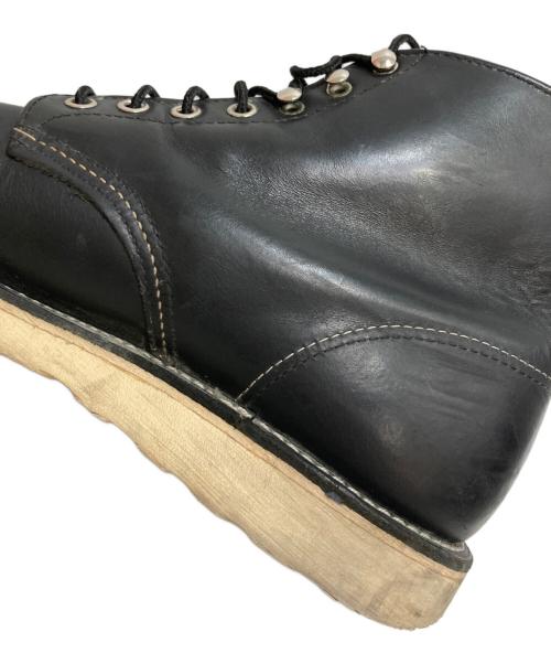 RED WING（レッドウィング）RED WING (レッドウィング) 6-inch Classic Round 6インチ クラシックラウンド ブラック サイズ:USA8の古着・服飾アイテム