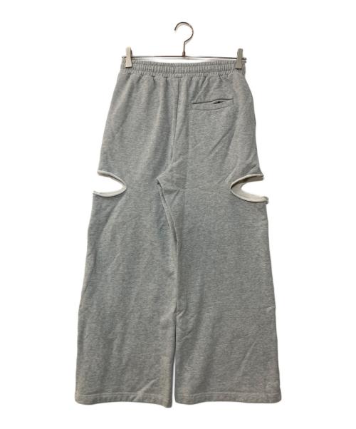 JOSE MOON（ジョゼムーン）JOSE MOON (ジョゼムーン) SIDE SLIT SWEAT PANTS サイドスリットスウェットパンツ グレー サイズ:Fの古着・服飾アイテム