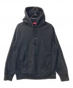 SUPREMEシュプリーム）の古着「Micro Logo Hooded Sweatshirt」｜ブラック