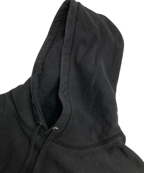 SUPREME（シュプリーム）Supreme (シュプリーム) Micro Logo Hooded Sweatshirt ブラック サイズ:Lの古着・服飾アイテム