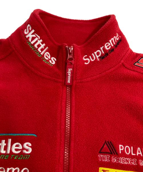 SUPREME（シュプリーム）Supreme (シュプリーム) SKITTLES (スキットルズ) Polartec Jacket レッド サイズ:Mの古着・服飾アイテム