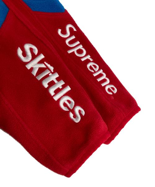 SUPREME（シュプリーム）Supreme (シュプリーム) SKITTLES (スキットルズ) Polartec Jacket レッド サイズ:Mの古着・服飾アイテム