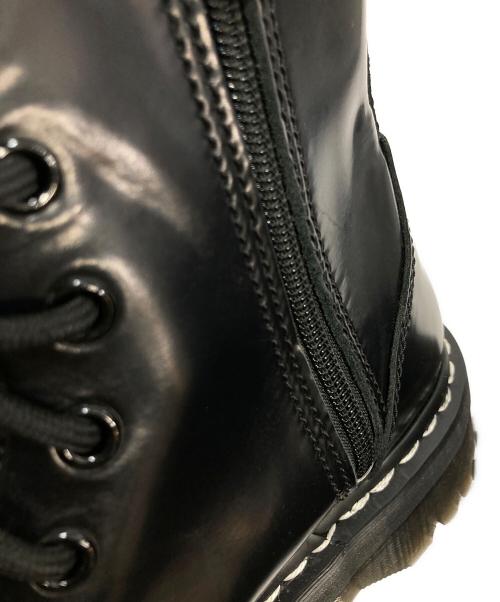 Dr.Martens（ドクターマーチン）Dr.Martens (ドクターマーチン) JADON ホワイトステッチ 8 ホール ブーツ ブラック サイズ:UK6の古着・服飾アイテム