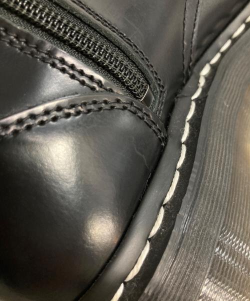 Dr.Martens（ドクターマーチン）Dr.Martens (ドクターマーチン) JADON ホワイトステッチ 8 ホール ブーツ ブラック サイズ:UK6の古着・服飾アイテム