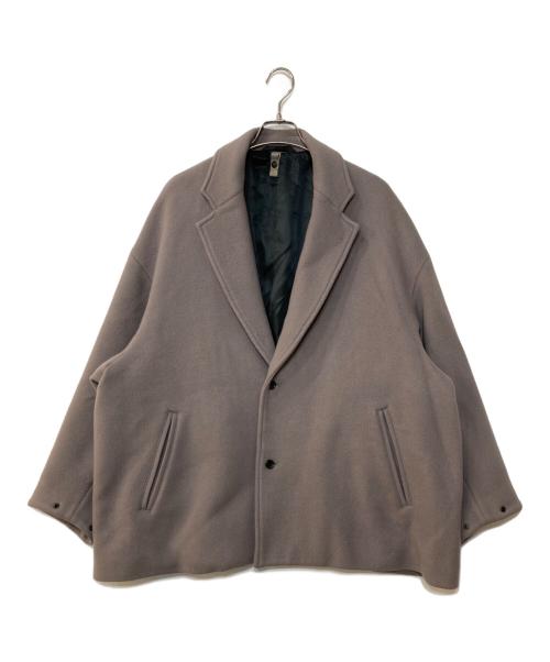 N.HOOLYWOOD（エヌ ハリウッド）N.HOOLYWOOD (エヌ ハリウッド) CHESTER FIELD COAT/チェスターフィールド コート グレー サイズ:40の古着・服飾アイテム