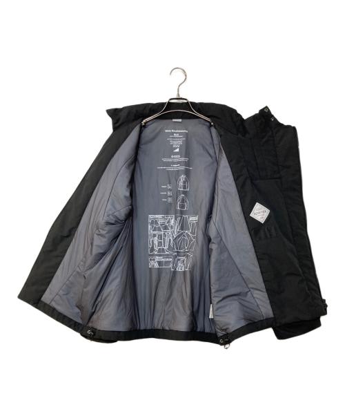 WHITE MOUNTAINEERING（ホワイトマウンテ二アニング）WHITE MOUNTAINEERING (ホワイトマウンテ二アニング) スタンドカラー パデッド ジャケット/STAND COLLOR PADDED JACKET ブラック サイズ:2の古着・服飾アイテム