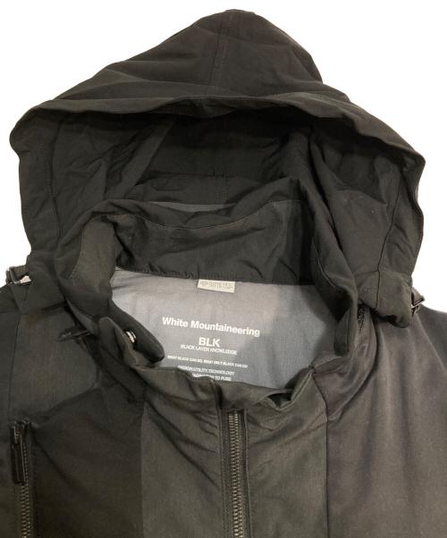 WHITE MOUNTAINEERING（ホワイトマウンテ二アニング）WHITE MOUNTAINEERING (ホワイトマウンテ二アニング) スタンドカラー パデッド ジャケット/STAND COLLOR PADDED JACKET ブラック サイズ:2の古着・服飾アイテム