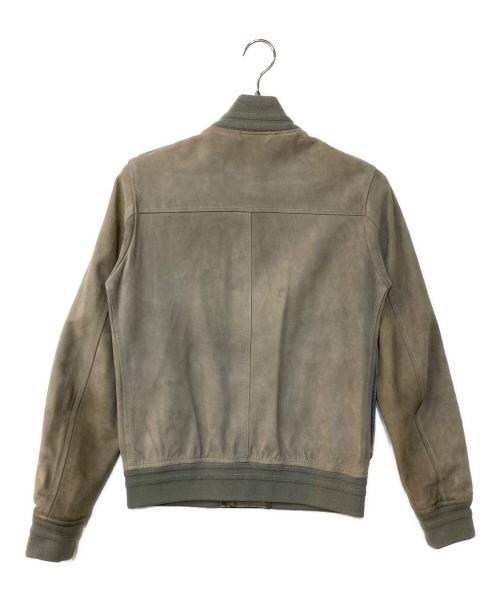 VALSTAR（ヴァルスター）VALSTAR (ヴァルスター) ゴートスウェードジャケット ベージュ サイズ:44の古着・服飾アイテム