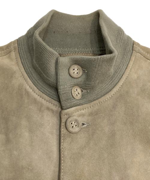 VALSTAR（ヴァルスター）VALSTAR (ヴァルスター) ゴートスウェードジャケット ベージュ サイズ:44の古着・服飾アイテム