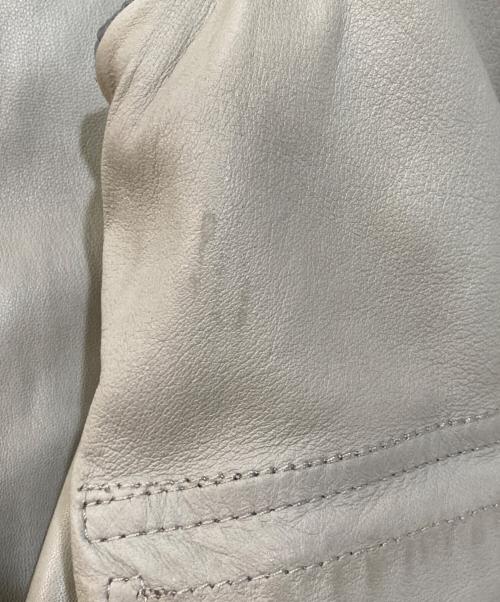 VALSTAR（ヴァルスター）VALSTAR (ヴァルスター) ゴートスウェードジャケット ベージュ サイズ:44の古着・服飾アイテム