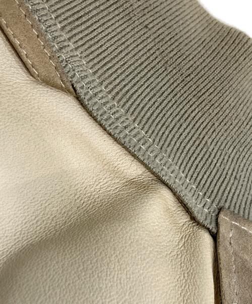 VALSTAR（ヴァルスター）VALSTAR (ヴァルスター) ゴートスウェードジャケット ベージュ サイズ:44の古着・服飾アイテム