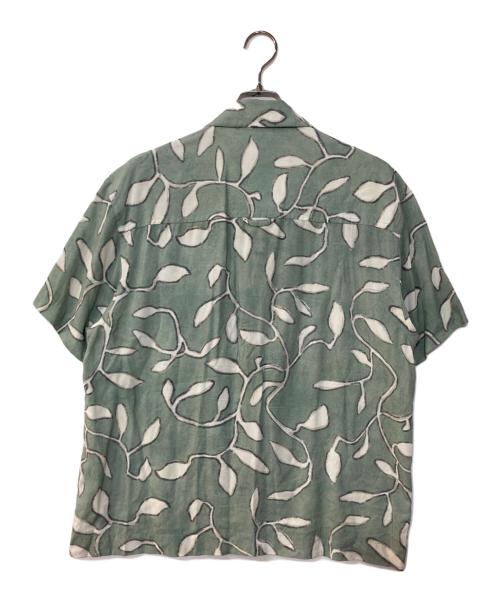 jacquemus（ジャックムス）jacquemus (ジャックムス) 総柄シャツ グリーン サイズ:46の古着・服飾アイテム