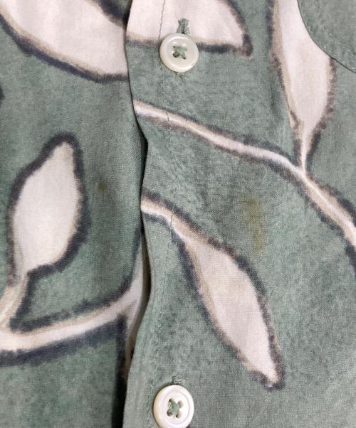 jacquemus（ジャックムス）jacquemus (ジャックムス) 総柄シャツ グリーン サイズ:46の古着・服飾アイテム