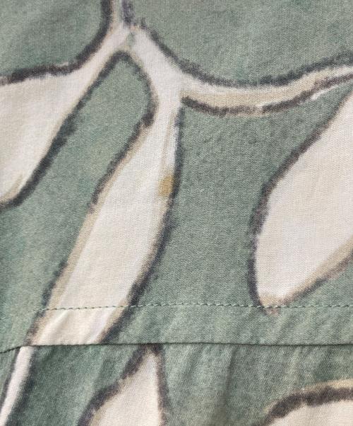 jacquemus（ジャックムス）jacquemus (ジャックムス) 総柄シャツ グリーン サイズ:46の古着・服飾アイテム