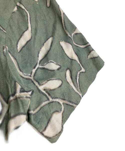 jacquemus（ジャックムス）jacquemus (ジャックムス) 総柄シャツ グリーン サイズ:46の古着・服飾アイテム
