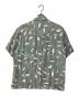 jacquemus (ジャックムス) 総柄シャツ グリーン サイズ:46：10000円
