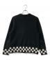 Supreme (シュプリーム) Brushed Checkerboard Cardigan/ブラッシュド チェッカーボード カーディガン ブラック サイズ:S：10000円