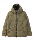 BEAUTY&YOUTH×KOMATSUビューティーアンドユース×コマツ）の古着「“小松マテーレ” ナイロン ALLIED ダウンジャケット」｜グリーン