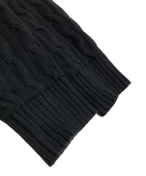 POLO RALPH LAUREN（ポロ・ラルフローレン）POLO RALPH LAUREN (ポロ・ラルフローレン) ポロベアジップアップニット ブラック サイズ:L(キッズ規格)の古着・服飾アイテム