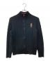 POLO RALPH LAUREN（ポロ・ラルフローレン）の古着「ポロベアジップアップニット」｜ブラック