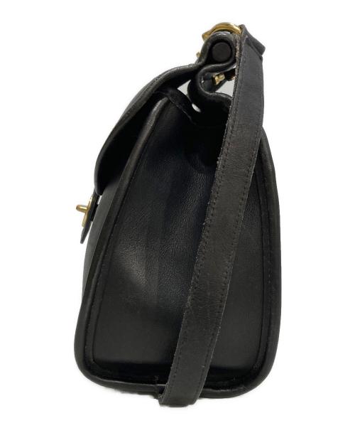 COACH（コーチ）COACH (コーチ) ターンロックシティショルダーバッグ ブラックの古着・服飾アイテム