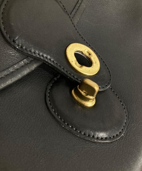 COACH（コーチ）COACH (コーチ) ターンロックシティショルダーバッグ ブラックの古着・服飾アイテム