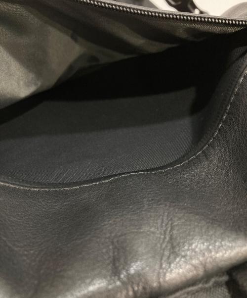 EAR（イア）EAR (イア) レザーコンビライトリュック ブラックの古着・服飾アイテム