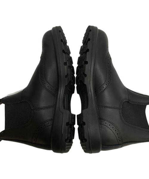 BLUND STONE（ブランドストーン）BLUND STONE (ブランドストーン) ELASTIC SIDED BROGUE BOOT エラスティック サイド ブローグ ブーツ ブラック サイズ:7の古着・服飾アイテム