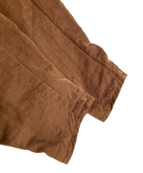 BEAMS PLUS（ビームスプラス）BEAMS PLUS (ビームスプラス) ナイロンサテンライダースジャケット ブラウン サイズ:Mの古着・服飾アイテム
