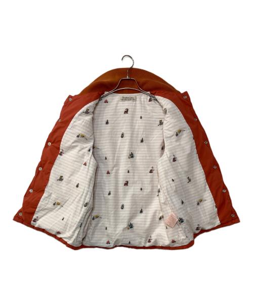 REMI RELIEF（レミレリーフ）REMI RELIEF (レミレリーフ) BEAMS PLUS (ビームスプラス) 別注ダウンベスト オレンジ サイズ:Lの古着・服飾アイテム