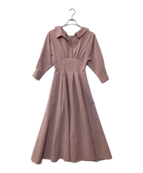 HER LIP TO（ハーリップトゥ）Her lip to (ハーリップトゥ) Montecristo Long Dress ピンク サイズ:Sの古着・服飾アイテム