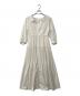 Her lip to（ハーリップトゥ）の古着「Pleated Open Shirt Dress」｜ホワイト