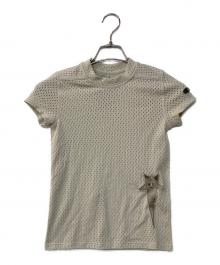 RICK OWENS×Champion（リックオウエンス×チャンピオン）の古着「Small Level Mesh Tee スモール レベル メッシュ Tシャツ」｜ベージュ