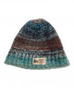 stussyステューシー）の古着「TEXTURED YARN SKULLCAP」｜ブルー