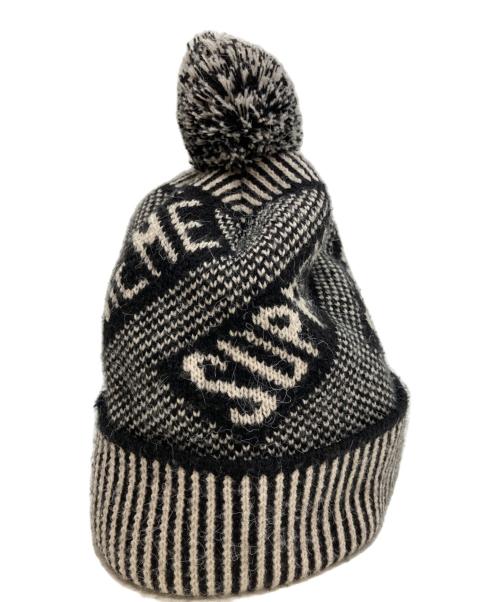 SUPREME（シュプリーム）SUPREME (シュプリーム) Banner Beanie バナービーニー ブラックの古着・服飾アイテム